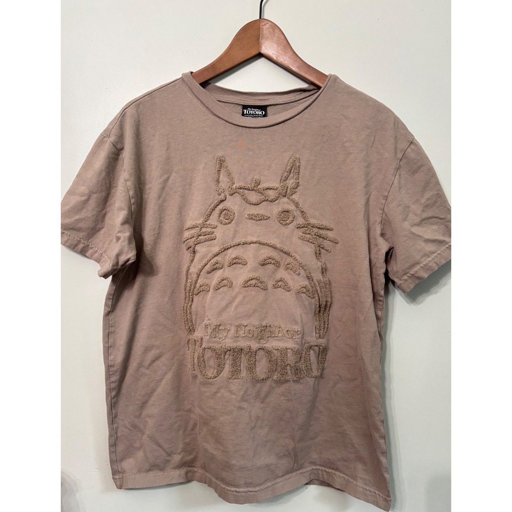 Her Universe My Neighbor Totoro Chenille Patch Organic Cotton T-Shirt M